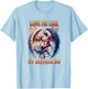 Love Me Like My Demons Do Devil Angel Halloween Goth Satanic T-Shirt - T-Shirt | Light Blue