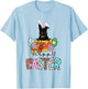 Happy Easter Peeking Black German Shepherd Bunny Ear Dog T-Shirt - T-Shirt | Light Blue