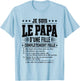 Dad Of A Daughter Completely Crazy Humor Father's Day T-Shirt - T-Shirt | Light Blue