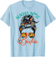 Girls Trip 2025 Best Friend Beaches Booze and Besties T-Shirt - T-Shirt | Light Blue