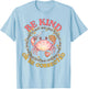 Be Kind Or Be Corrected Funny Crab Knife Meme Men Women T-Shirt - T-Shirt | Light Blue