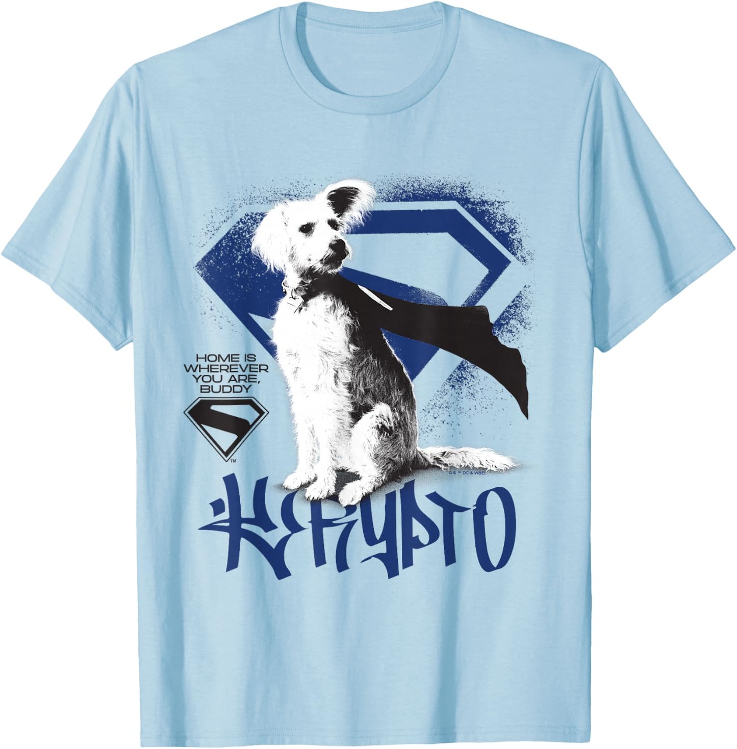 Supergirl 2026 Krypto Graffiti T-Shirt - T-Shirt | Light Blue