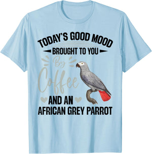 African Grey Parrot Toys African Grey Parrot Owner Parrot T-Shirt - T-Shirt | Light Blue