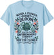 When A Flower Doesn't Bloom Special Education Teacher T-Shirt - T-Shirt | Light Blue