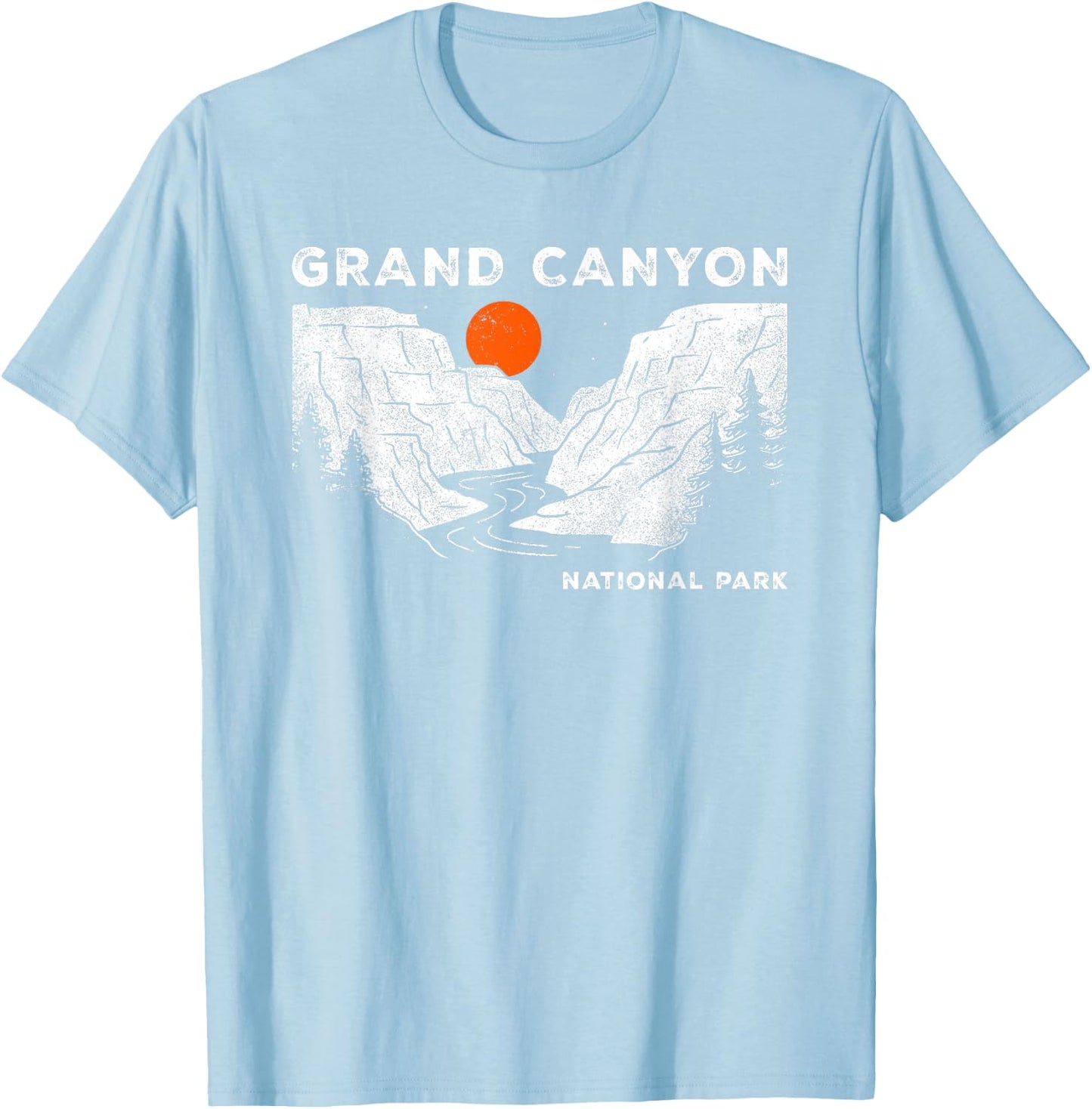 Grand Canyon National Park Shirt Arizona Vintage T-Shirt - T-Shirt | Light Blue