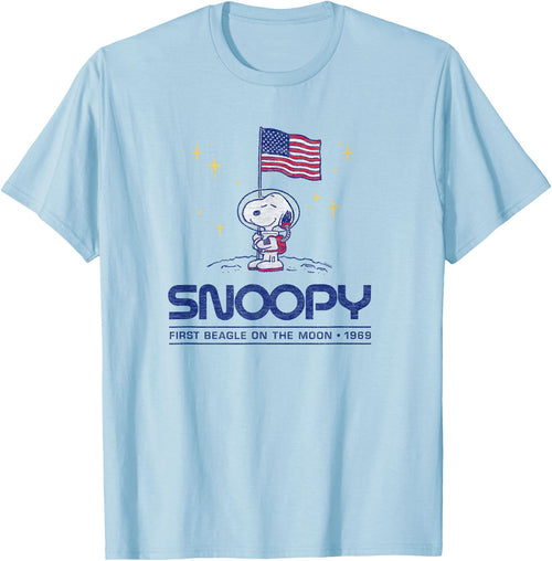 Peanuts Snoopy First Beagle on The Moon