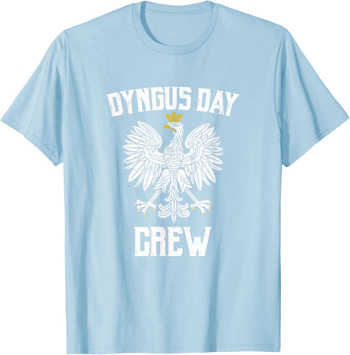 Funny Polish Dyngus Day Crew | Polska Poland Smigus Dyngus T-Shirt - T-Shirt | Light Blue