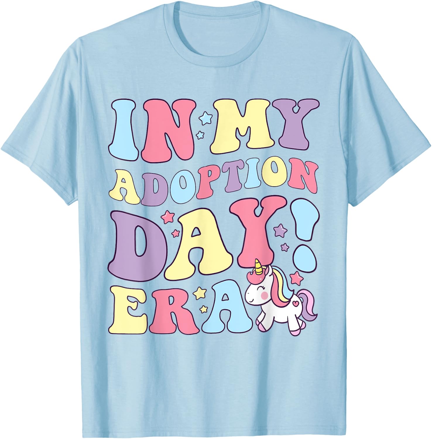 Outta My Way It's Adoption Day, In My Adoption Day Era Kids T-Shirt - T-Shirt | Light Blue