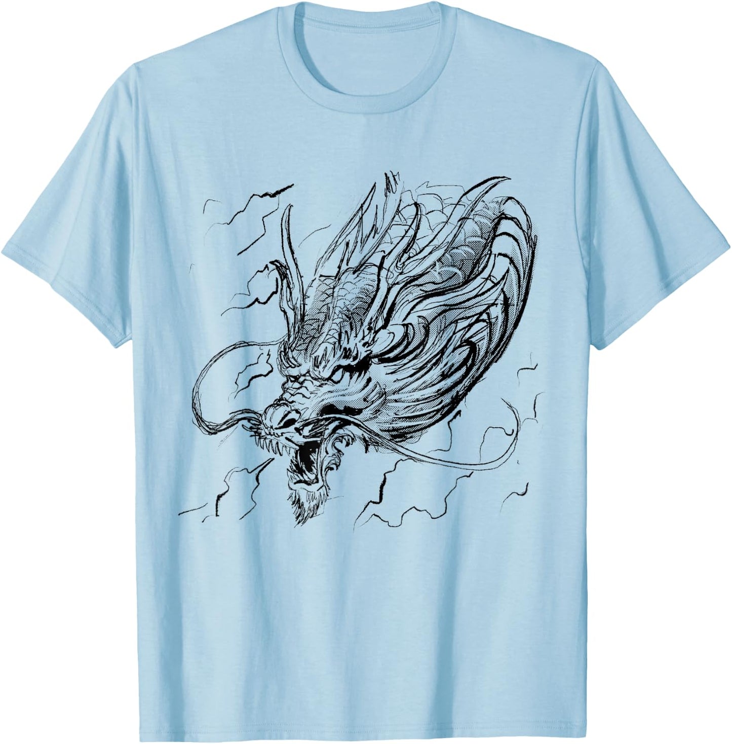 Dragon T-Shirt - T-Shirt | Light Blue