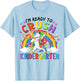 Kids Girl Crush Kindergarten Teacher First Day Back School T-Shirt - T-Shirt | Light Blue