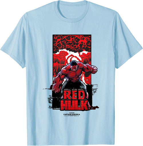 Marvel Captain America: Brave New World Red Hulk Explosion , grey, S