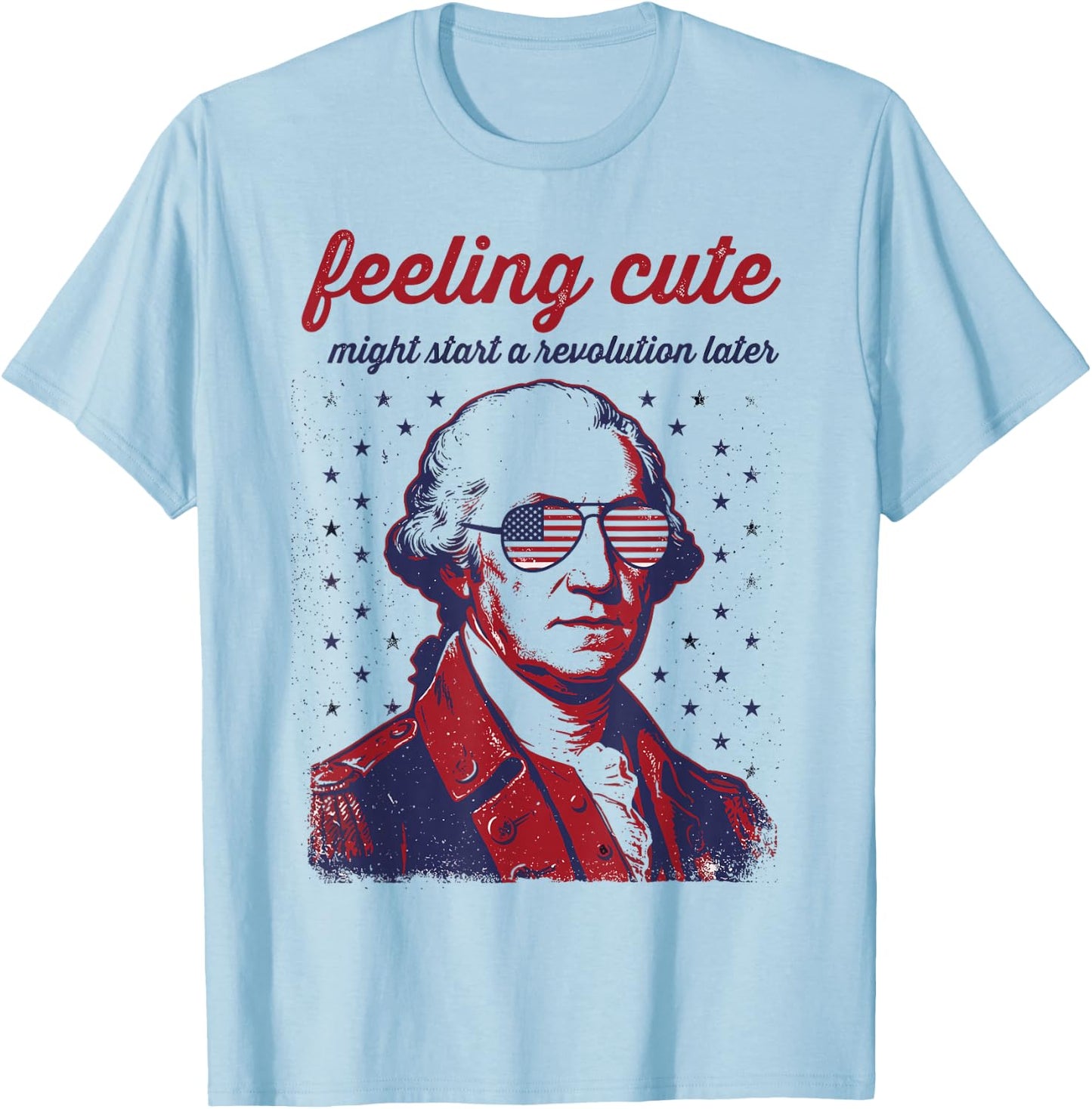 4th July T-Shirt - T-Shirt | Light Blue