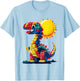 Legosaurus Legos Saurus T-Shirt - T-Shirt | Light Blue