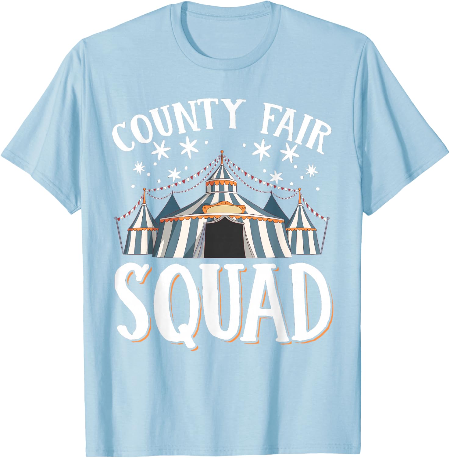 County Fair Squad T-Shirt - T-Shirt | Light Blue