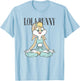Looney Tunes Lola Bunny Yoga Pose T-Shirt - T-Shirt | Light Blue