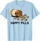 Happy Pills German Shepherd T-Shirt - T-Shirt | Light Blue