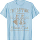 Behind Every Great Woman Aesthetic T-Shirt - T-Shirt | Light Blue