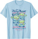 Disney Pixar Toy Story Pizza Planet Aliens The Claw Retro T-Shirt - T-Shirt | Light Blue