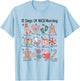 12 Days of NICU Nursing NICU Christmas Neonatal ICU Nurse T-Shirt - T-Shirt | Light Blue