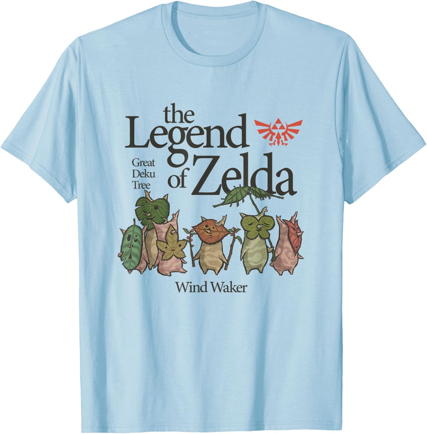 The Legend of Zelda Wind Waker Great Deku Tree T-Shirt - T-Shirt | Light Blue