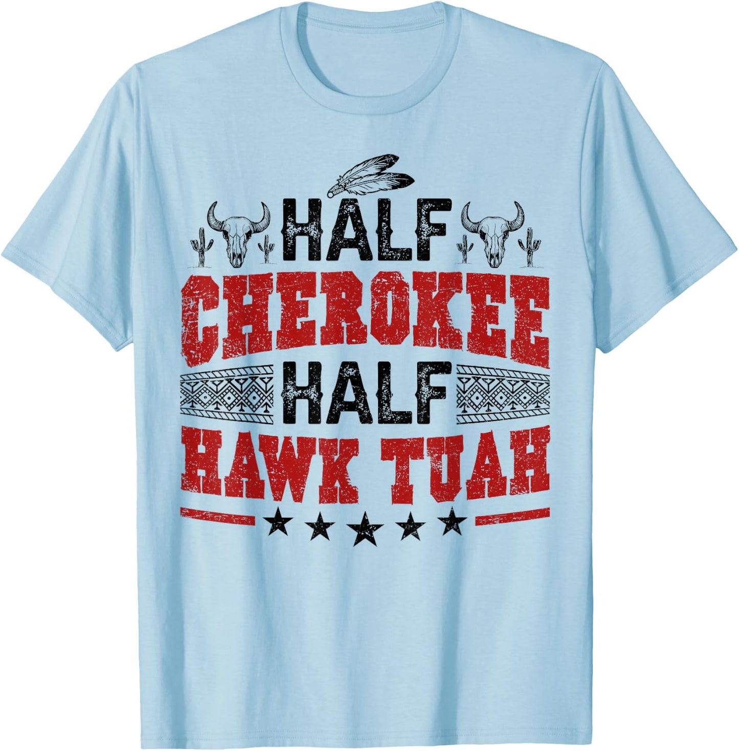 Hawk Tuah, Spit On That Thang - Hawk Thua, Hawk Tua T-Shirt - T-Shirt | Light Blue