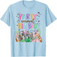 Big Bro Of The Birthday Boy Girl Zoo Theme Animal Party T-Shirt - T-Shirt | Light Blue