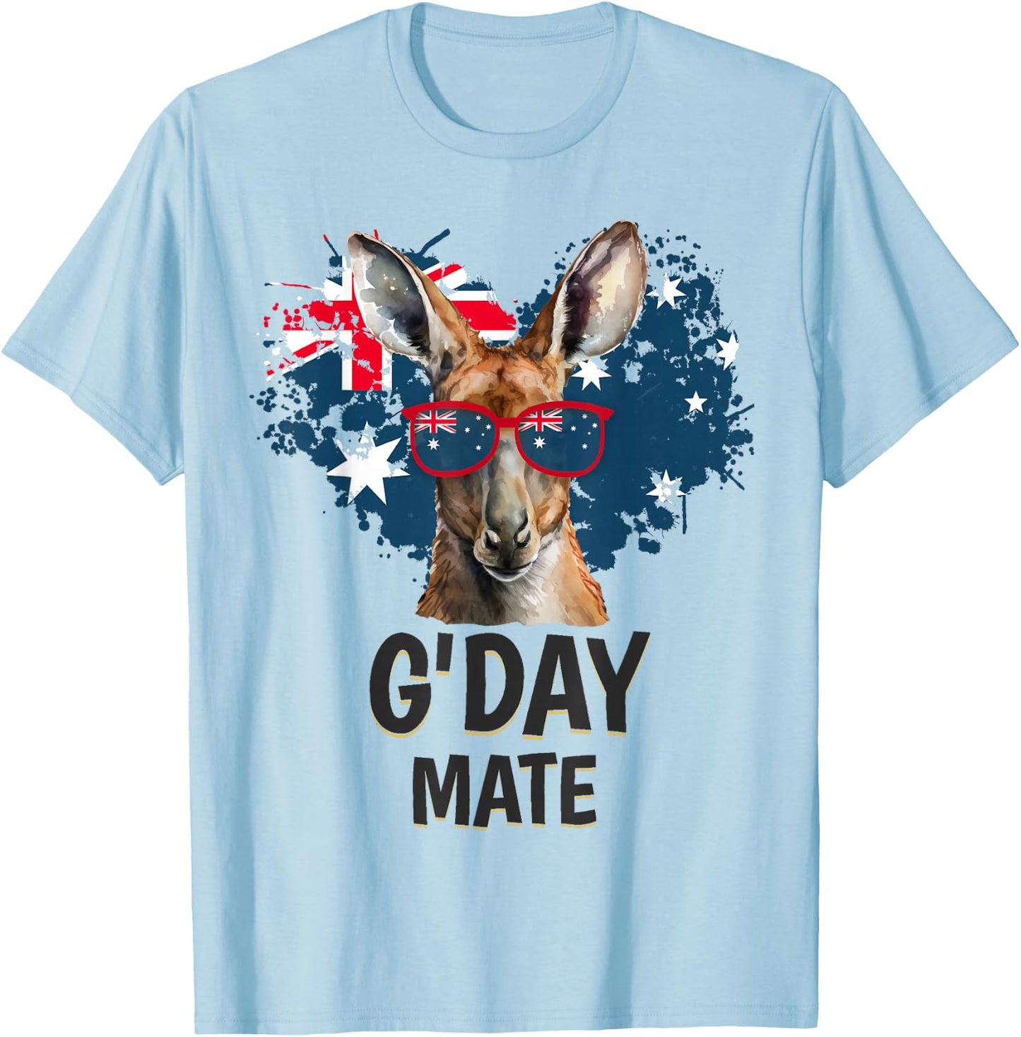 Australia Outfit for Kids & Kangaroo Idea for Australians T-Shirt - T-Shirt | Light Blue