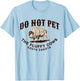 South Dakota Do Not Pet the Fluffy Cows Bison Souvenir T-Shirt - T-Shirt | Light Blue