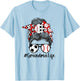 Soccer Baseball Grandma Life Baseball Soccer Grandma T-Shirt - T-Shirt | Light Blue