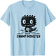 Cool Kids and Adults Swamp Monster Team Halloween T-Shirt - T-Shirt | Light Blue