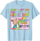 Having Fun Isn't Hard When You've Got A Library Card Mouse T-Shirt - T-Shirt | Light Blue