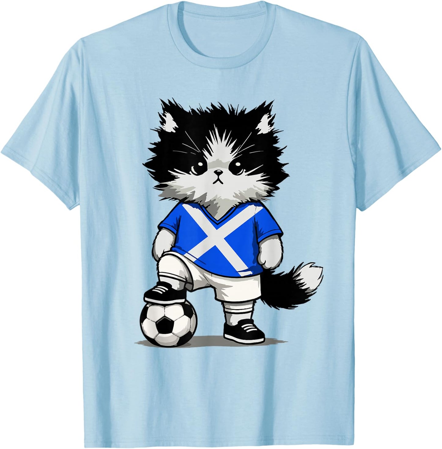 Scottish Flag Men Women Kids Scotland T-Shirt - T-Shirt | Light Blue