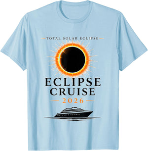 Total Solar Eclipse Cruise T-Shirt - T-Shirt | Light Blue