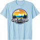 Fishing Boating Camping - Lakeview Lake St Clair T-Shirt - T-Shirt | Light Blue