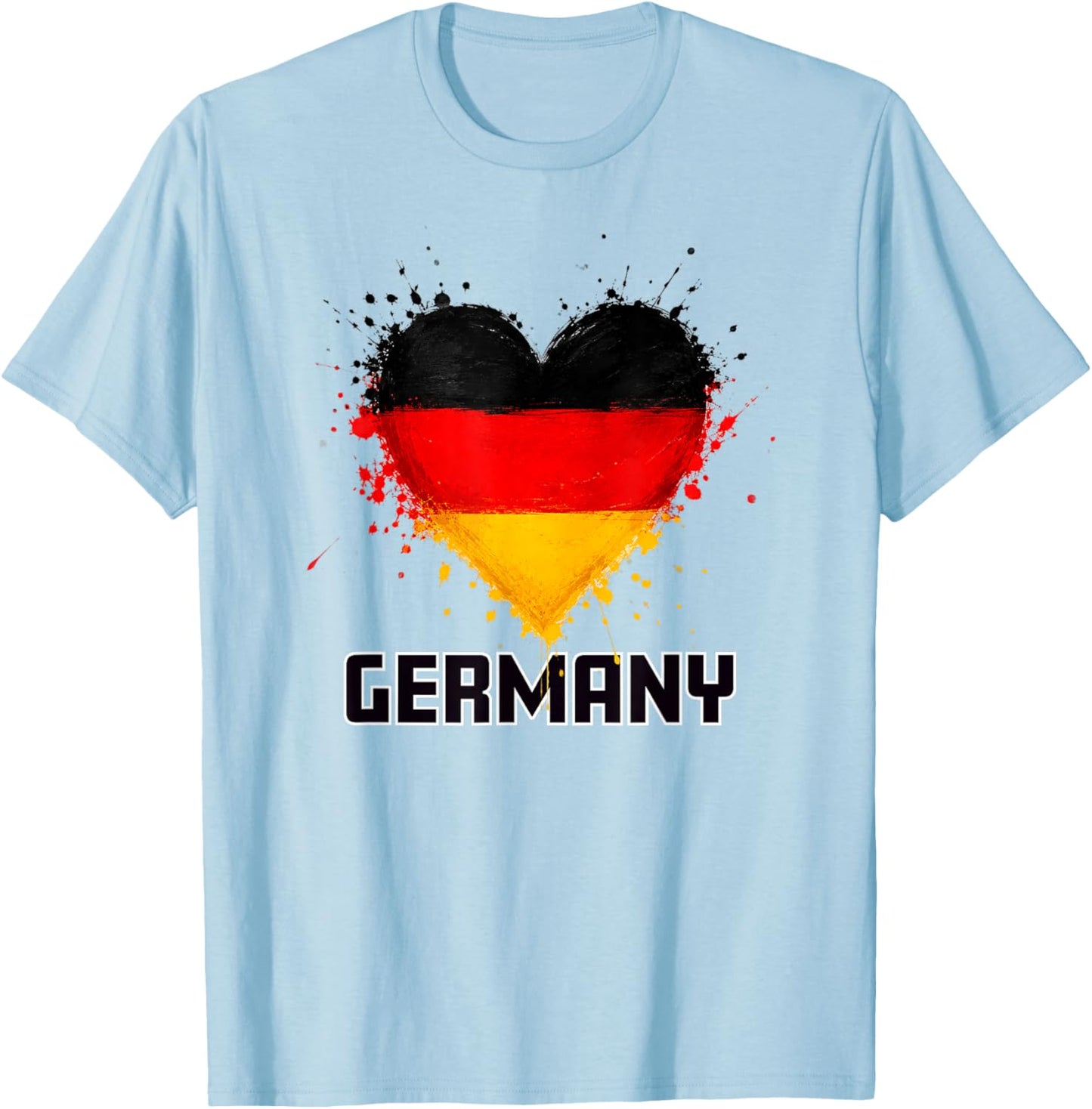 Fußball - Deutschland Fan T-Shirt - T-Shirt | Light Blue