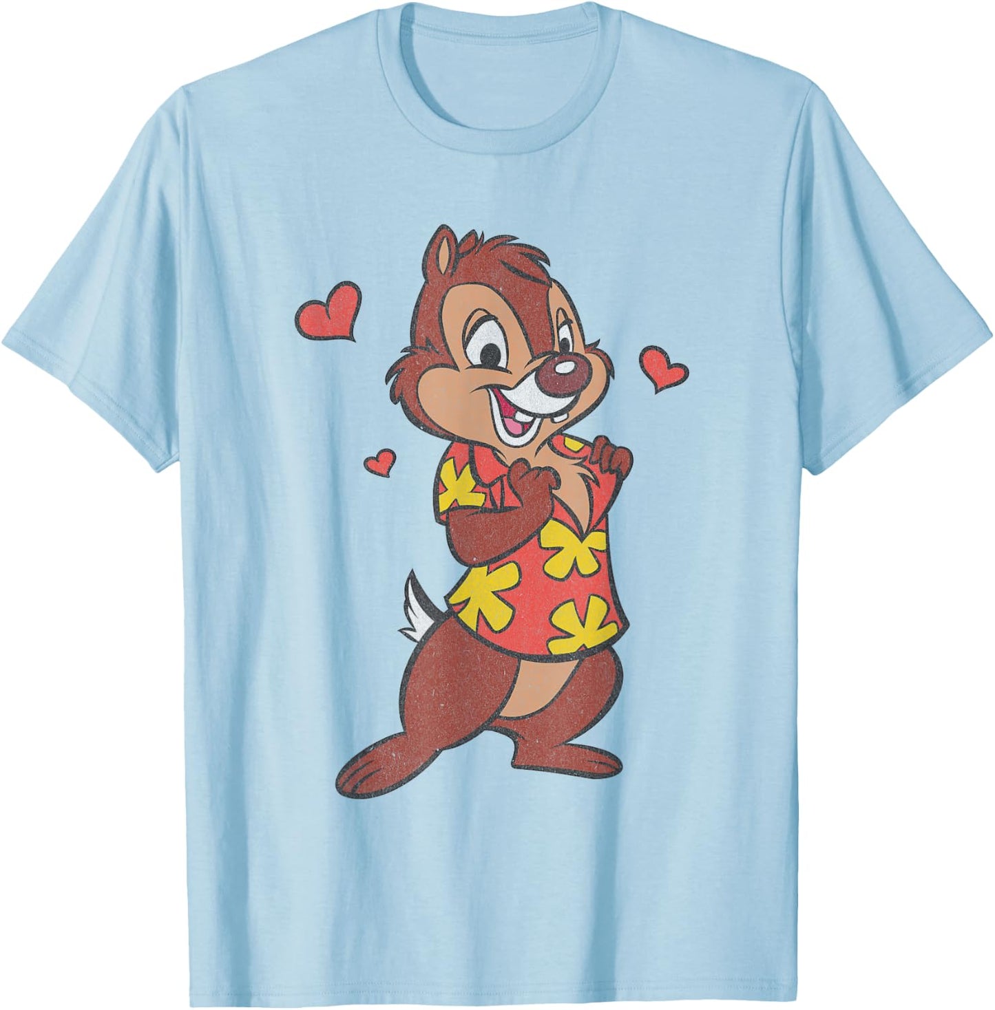 Disney Chip 'n' Dale Rescue Rangers Dale in Love T-Shirt - T-Shirt | Light Blue