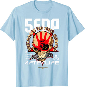 5FDP – Welcome to The Circus Red T-Shirt - T-Shirt | Light Blue