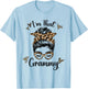 Grandma I'm That Grammy Leopard Grandma T-Shirt - T-Shirt | Light Blue