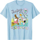 Scooby-Doo and Shaggy Surfing Time T-Shirt - T-Shirt | Light Blue