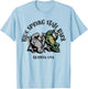 Blue Spring State Park Florida USA Manatee Alligator Design T-Shirt - T-Shirt | Light Blue