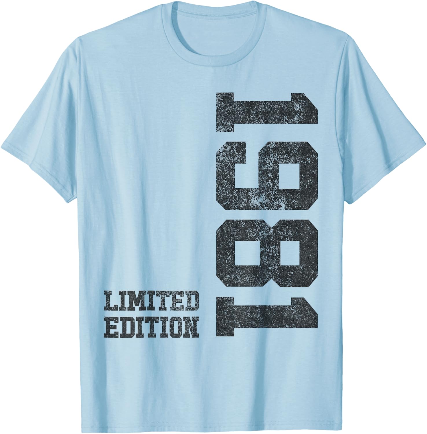 45th Birthday Gifts Women 45 Years Old Vintage 1981 T-Shirt - T-Shirt | Light Blue