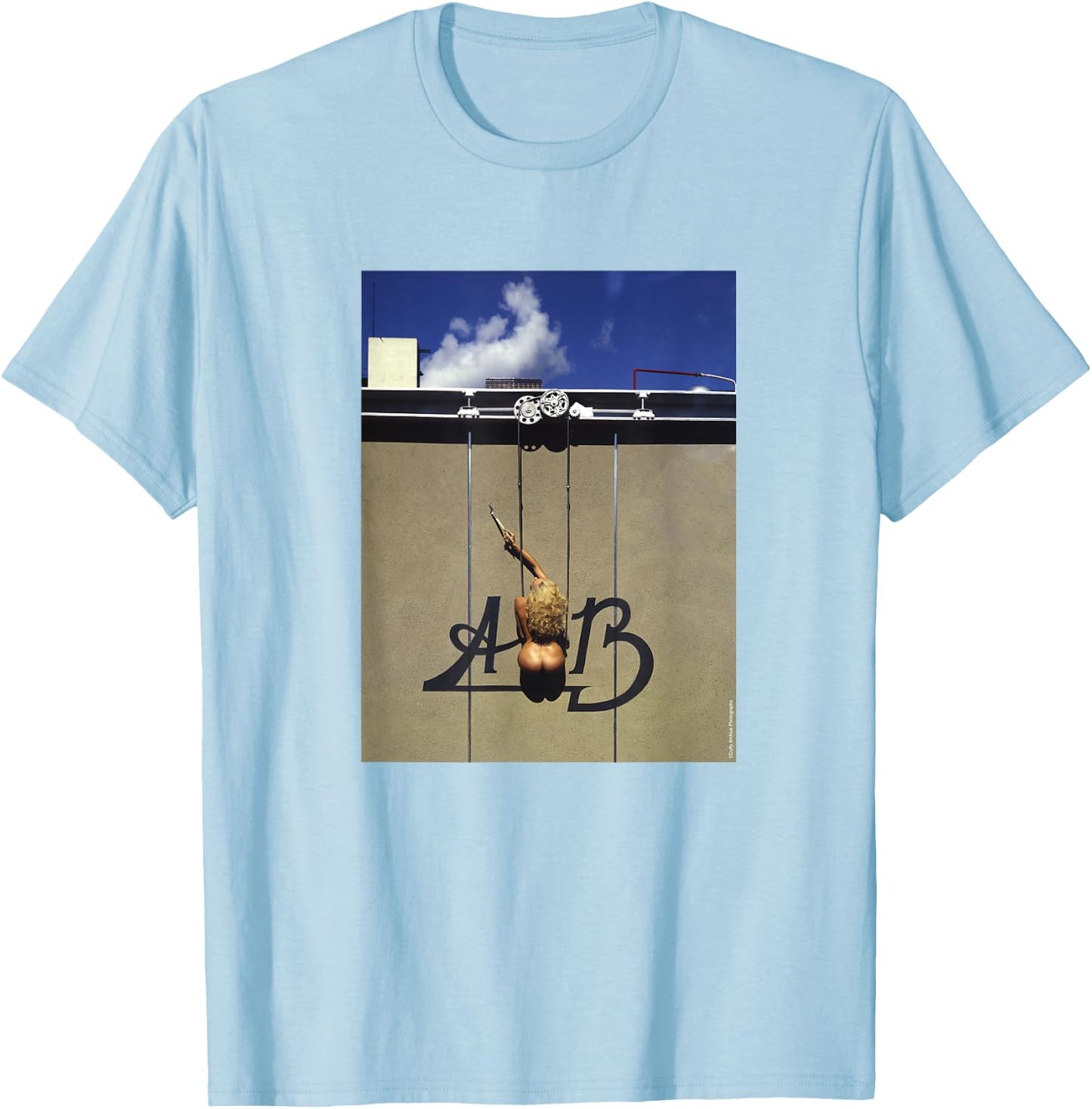 Duffy Archive Photography Average White Band Album Art T-Shirt - T-Shirt | Light Blue