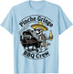Pinche Gringo BBQ Crew Skeleton Pig T-Shirt - T-Shirt | Light Blue