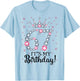 67 It's My Birthday Pink Crown 67th Birthday Gifts T-Shirt - T-Shirt | Light Blue