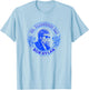 Bob Dylan Mr. Tambourine Man Official , white, S T-Shirt - T-Shirt | Light Blue