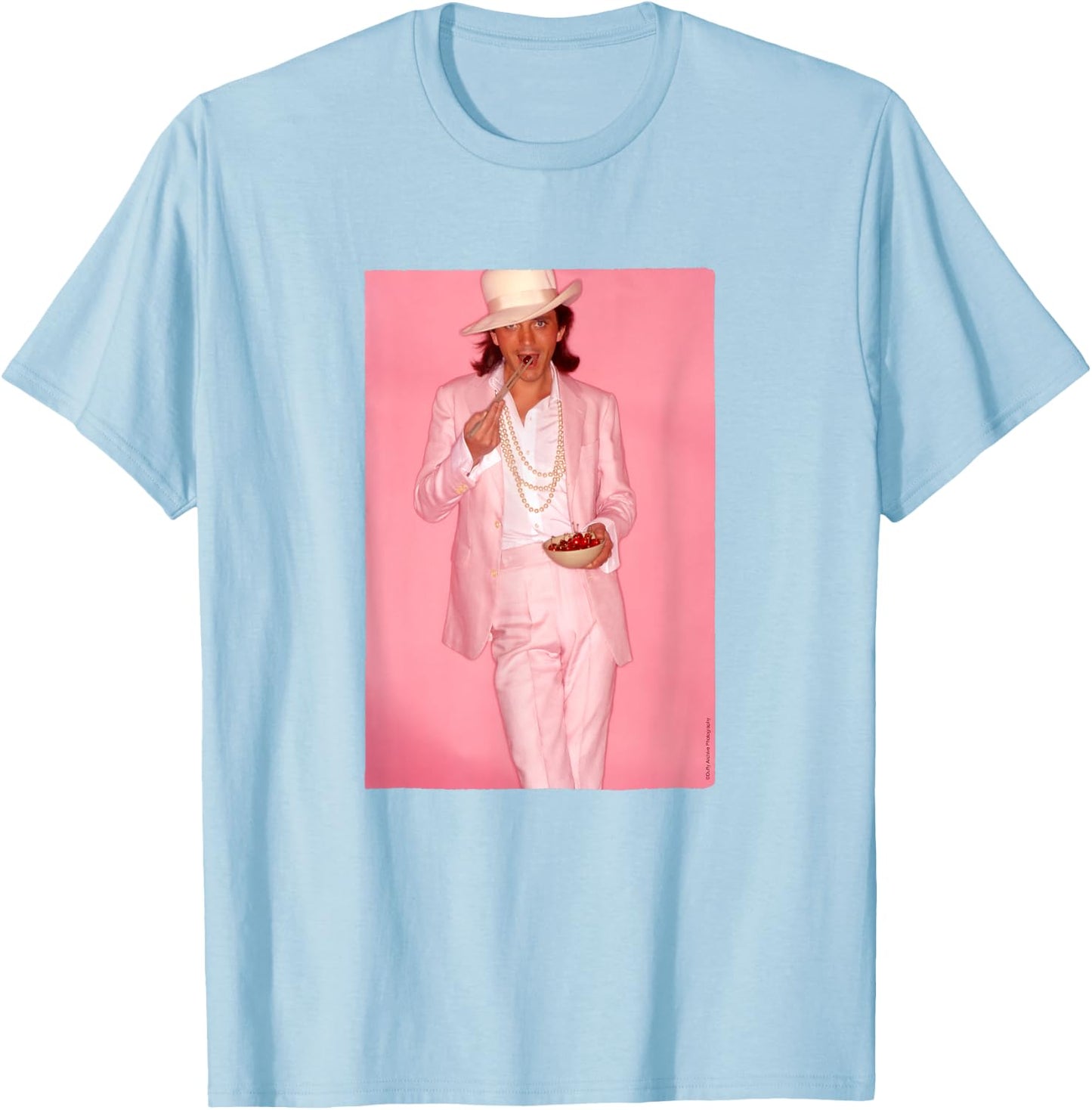 Duffy Archive Photography British Actor Terence Stamp T-Shirt - T-Shirt | Light Blue