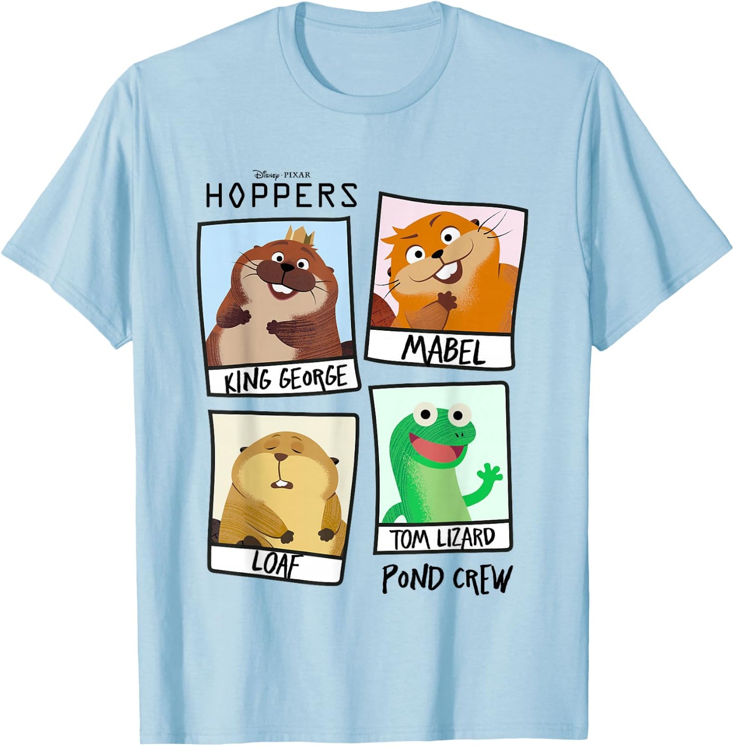 Disney Hoppers Pond Crew Photos T-Shirt - T-Shirt | Light Blue