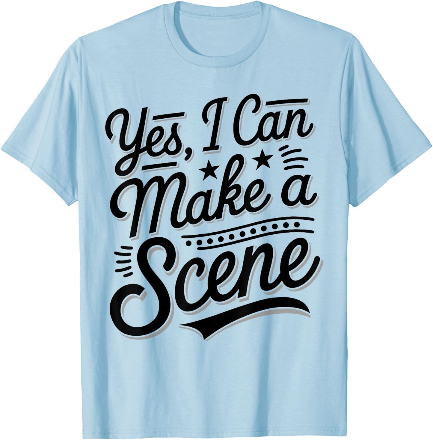 Funny Drama Theater Stage Director T-Shirt - T-Shirt | Light Blue