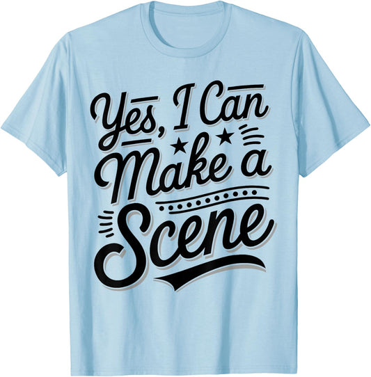 Funny Drama Theater Stage Director T-Shirt - T-Shirt | Light Blue