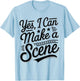 Funny Drama Theater Stage Director T-Shirt - T-Shirt | Light Blue